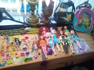 Disney Store Fairies Exclusive Pixie Hollow Tinker Bell Friends Rare Doll Lot - Picture 1 of 6