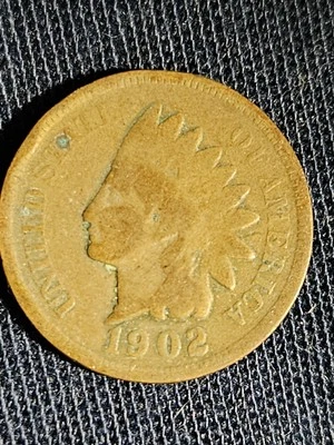 1902 Indian Head Penny (AG) - Image 1 of 4