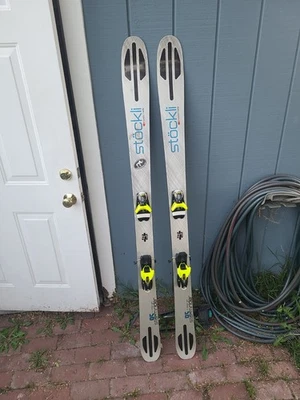 Stockli Stormrider 95 175cm Length Grey Ski With Bingings - Image 1 of 4