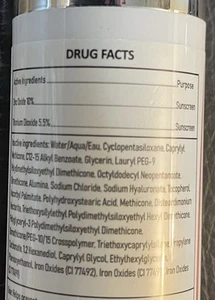 Protect Tinted Moisturizer, Mineral Sunscreen SPF50 Hyaluronic Acid Zinc NWOB - Picture 1 of 2