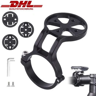 Fahrradcomputer Halterung für Garmin Bryton Wahoo GPS Lenkerhalter aus Aluminium - Bild 1 von 4