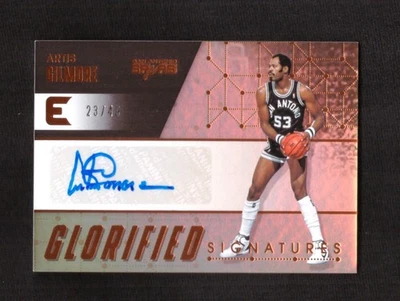 2017-18 Panini Essentials Artis Gilmore Glorified Signatures Auto 23/49 Spurs - Image 1 of 2