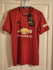 Chevrolet NWT MANCHESTER UNITED Adidas Soccer Sz M Short Sleeve SHIRT/JERSEY - Picture 1 of 8
