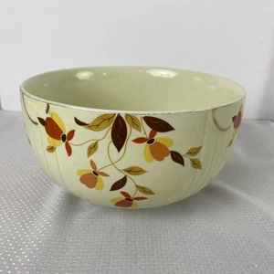 Vintage Halls Superior Quality Kitchenware Jewel Tea Autumn Leaf Bowl - Picture 1 of 6