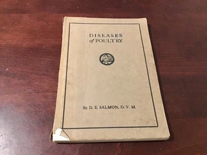 Late 1800's DISEASES of POULTRY book pamphlet  Dr DE Salmon - Bild 1 von 4