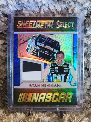 2017 Panini Select Sheet Metal Blue Prizm /199 - Ryan Newman Relic #SM-RN - Image 1 of 3