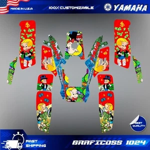 Yamaha Warrior 350 Aufkleber Grafik Sticker Full Kit ATV - Bild 1 von 3