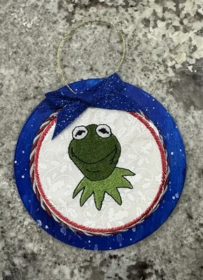 Adorno Muppets Kermit la Rana Hecho a Mano Foto 1 de 4