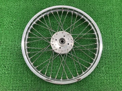 Genuine Kawasaki KH400 front wheel, part number S3F-33***. Unbent, rare, and... - Image 1 of 4