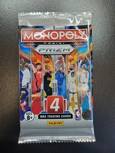 2024-25 Prizm MONOPOLY Basketball - SEALED PACK - 4 Karten - Bild 1 von 2