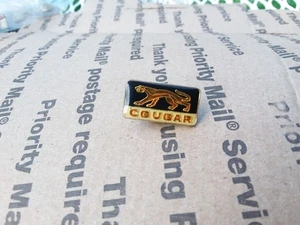 Vintage Mercury Cougar Lapel Pin Automotive Advertise Collect Vehicle Decor Car - Picture 1 of 2