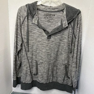 American Republic Herren Hoodie/Langarmshirt grau Medium - Bild 1 von 6