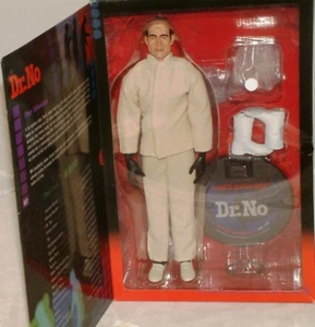 JAMES BOND : DR. NO : JOSEPH WISEMAN  BOXED ACTION FIGURE BY SIDESHOW (TK) (SC) - Picture 1 of 7