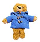 Paddington Bear Brown Darkest Peru 10" Blue Jacket Plush Collectible Stuffed Toy