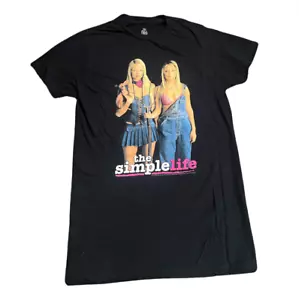 The Simple Life Season 1 Cover T-Shirt Größe Small schwarz Damen Paris Hilton - Bild 1 von 4
