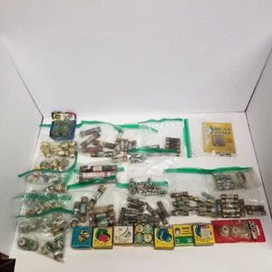 Electrical Fuse Lot of 125+ Shop Job Lot, Many Types, Most New, LOOK - Picture 1 of 11