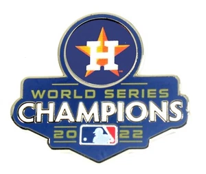 Houston Astros 2022 MLB World Series Champions Pin - Picture 1 of 2