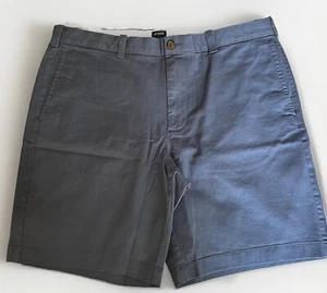 Lot of 2 J Crew Shorts Mens 38 XL Blue Flat Front Casual Chino 9" Inseam NEW - Picture 1 of 7