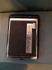 Vintage Pocket Notebook Index Metal Case Holder 1980's