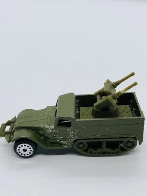 Vintage Zylmex Armored Half Track Hong Kong Made T-431 Diecast Toy Car  - Image 1 of 4