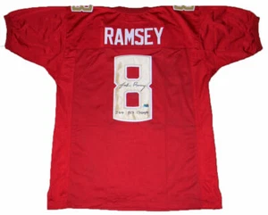 JALEN RAMSEY HANDSIGNIERT SIGNED FLORIDA STATE SEMINOLES #8 TRIKOT MIT BCS CHAMPS - Bild 1 von 1