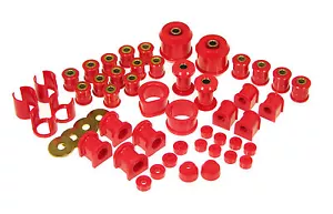 PROTHANE TOTAL SUSPENSION BUSHING INSERTS For NISSAN 240SX 89-94 S13 RED KIT - Picture 1 of 2