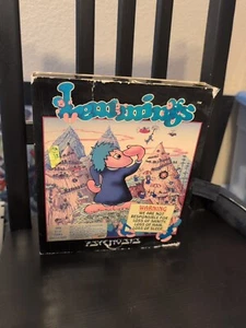 Lemmings & Oh No! More Lemmings PC Game 3.5" Disk Psygnosis - Picture 1 of 7