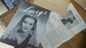 Antiguo libro de patrones LACEY'S Vol 29, patrón de blusa de mujer de hoy - Imagen 1 de 4