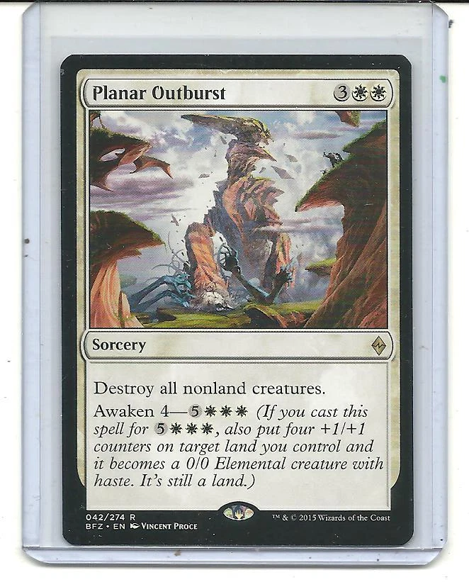 Planar Outburst Battle for Zendikar Regular