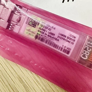 Cisco SFP-10G-LR-S 10GBASE-LR SFP+ Module 1310nm 10km LC SMF (Hologram) - Picture 1 of 1