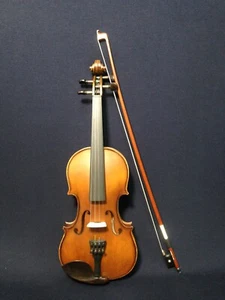 Symphony SJV 01A 1/4 Size Pro-Beginner Solid Wood Violin - Full Kits - Picture 1 of 12