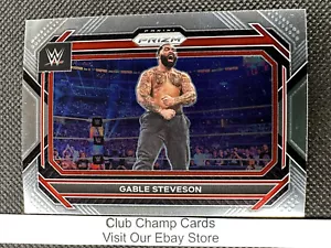 2023 #32 Gable Stevenson Panini Prizm WWE RAW - Imagen 1 de 2