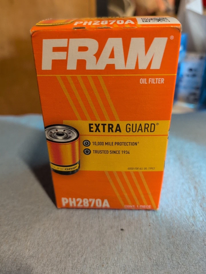 Filtro de aceite protector extra (giratorio) FRAM PH2870A FRAM (PH2870A) Foto 1 de 4