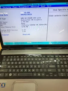 Toshiba Satellite L875D-S7232 computer portatile AMD A8-4500M testato - Foto 1 di 3