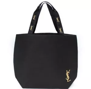 Yves Saint Laurent Tote Bag Black Limited Not for sale unisex Japan NEW - Picture 1 of 3
