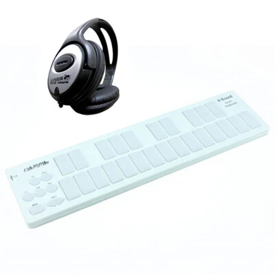 Keith McMillen K-716C-S K-Board MIDI-Controller Snow + keepdrum Kopfhörer - Bild 1 von 4