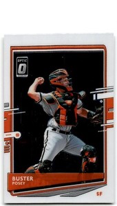 2020 Donruss Optic Buster Posey Baseball Cards #119
