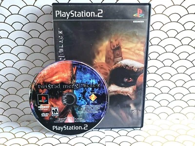 Twisted Metal: Black (Sony PlayStation 2, 2001) Black Label. TESTED - Image 1 of 4