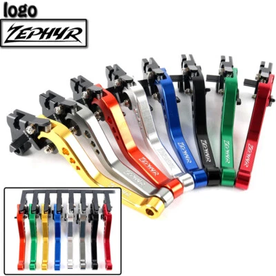 Palancas de freno de embrague corto CNC ajustables para Kawasaki ZR750 ZEPHYR 750 1991-1993 Foto 1 de 4