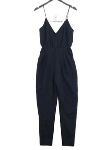 Finders Keepers Women's Jumpsuit S Blue 100% Polyester Tapered Jumpsuit - Picture 1 of 6