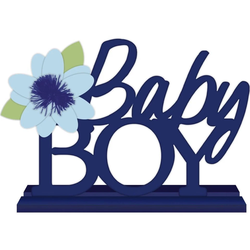 Baby In Bloom Sweet Baby мальчика ДВП стоять знак 11 «x 8 1/2» мальчика Baby - Изображение 1 из 1