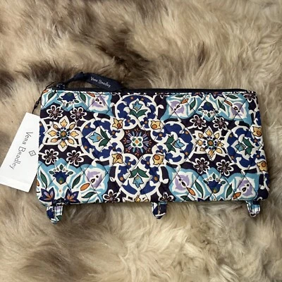 NWT Vera Bradley Pencil Pouch - Lisbon Medallion Print - Image 1 of 4