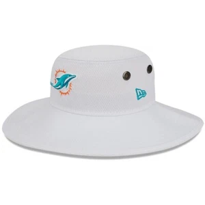 Miami Dolphins New Era 2023 NFL Training Camp Panama Bucket Hat Cap Men's Retro - Picture 1 of 7