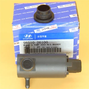 Windshield Washer Pump FIT for Hyundai Accent Elantra Santa Fe Tucson Kia - Picture 1 of 12