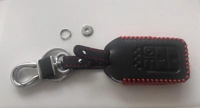 Funda protectora para llave de cuero sintético de calidad para Honda Civic Accord de 4-5 botones Foto 1 de 4