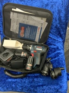 Bosch GSR12V140FCB 12V Max FlexiClick 5-In-1 Drill/Driver System Kit (2 Ah) New - Picture 1 of 6