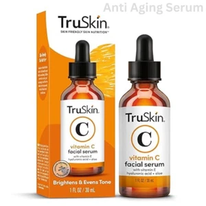 TruSkin Vitamin C Serum – Anti-Aging Facial Serum with Hyaluronic Acid - Picture 1 of 7