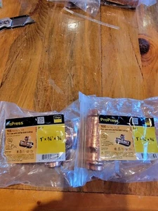 Camiseta Viega ProPress 2pk 1” x 3/4” x 3/4” - #77335 uso con ASTM B88 - Imagen 1 de 5