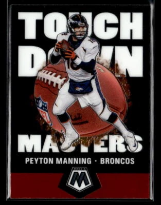 Peyton Manning - 2020 Panini Mosaic Touchdown Masters #TM10 Denver Broncos - Image 1 of 2