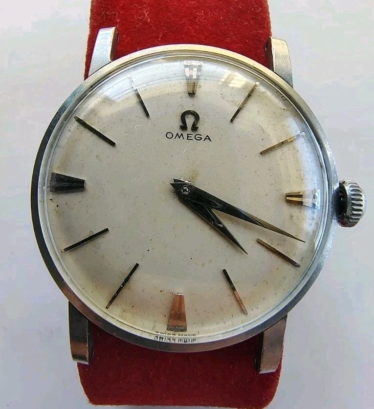 Lote de relojes Omega Seamaster Cal 511 vintage para hombre funciona para restauración  Foto 1 de 4